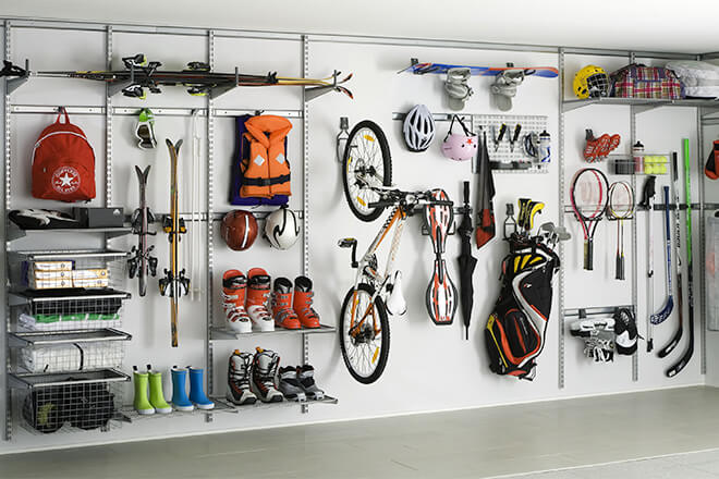 Sports Equipment Storage Hacks